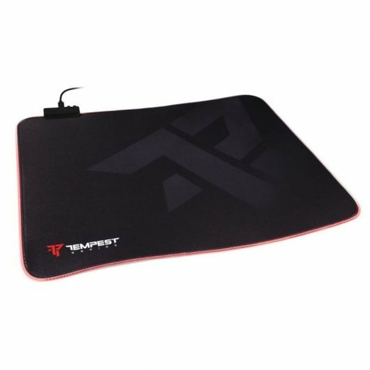 Mouse Mat Tempest TP-GMP-RGB-M Black