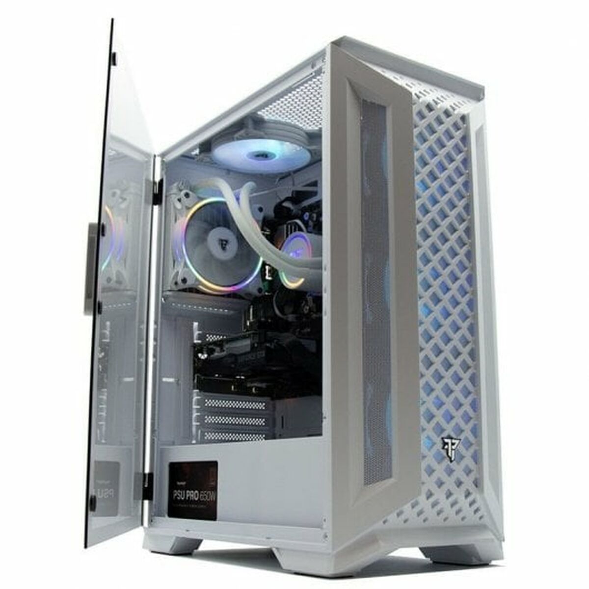 ATX Semi-tower Box Tempest TP-ATX-CS-MIWH White