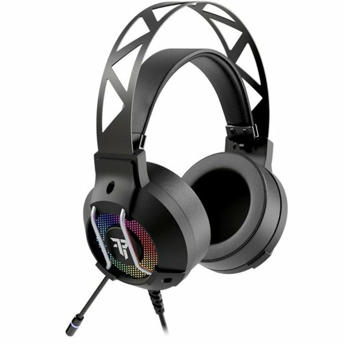 Headphones with Microphone Tempest Black