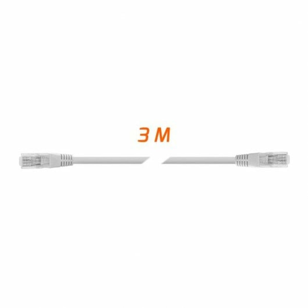 UTP Category 6 Rigid Network Cable PcCom 3 m