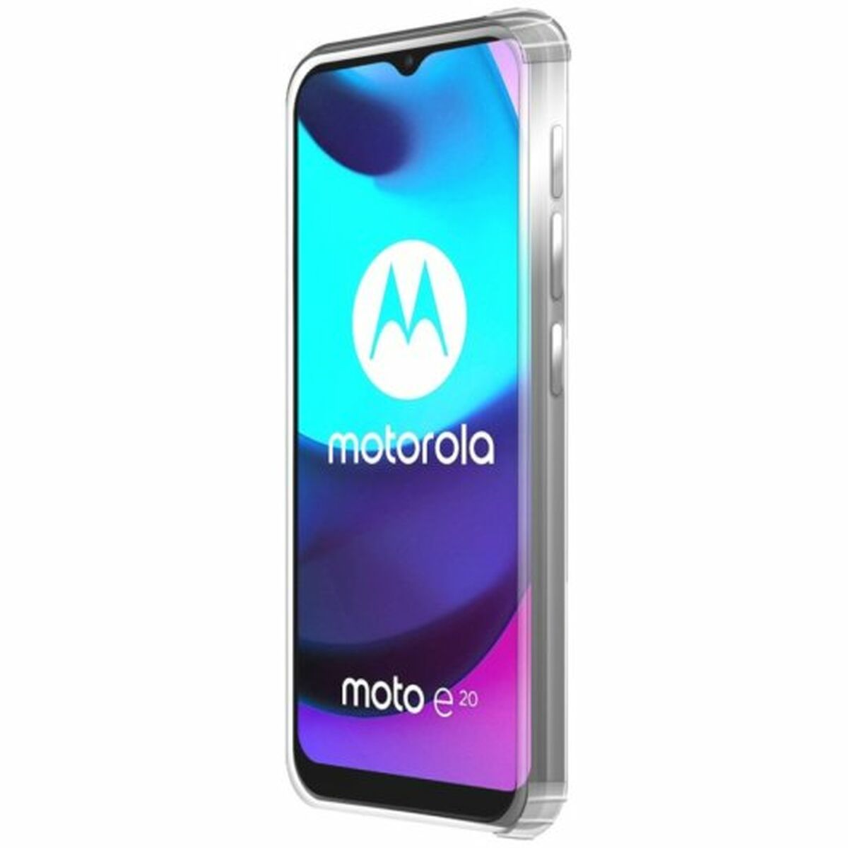 Mobile cover PcCom Moto E20 Transparent Motorola