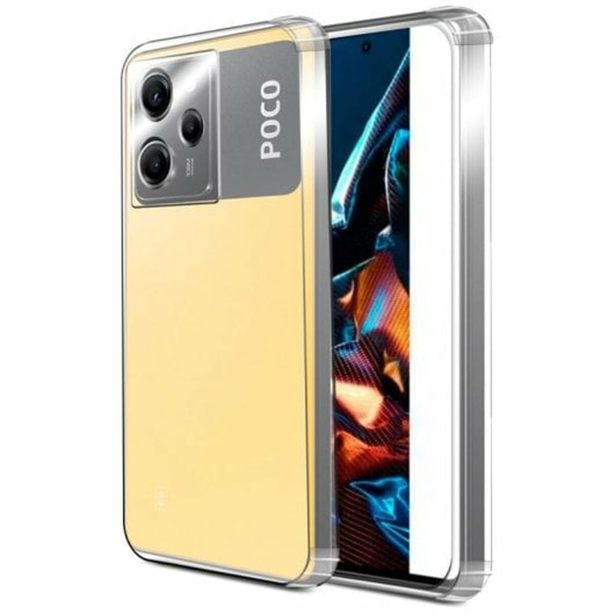 Mobile cover PcCom POCO X5 Pro 5G Transparent