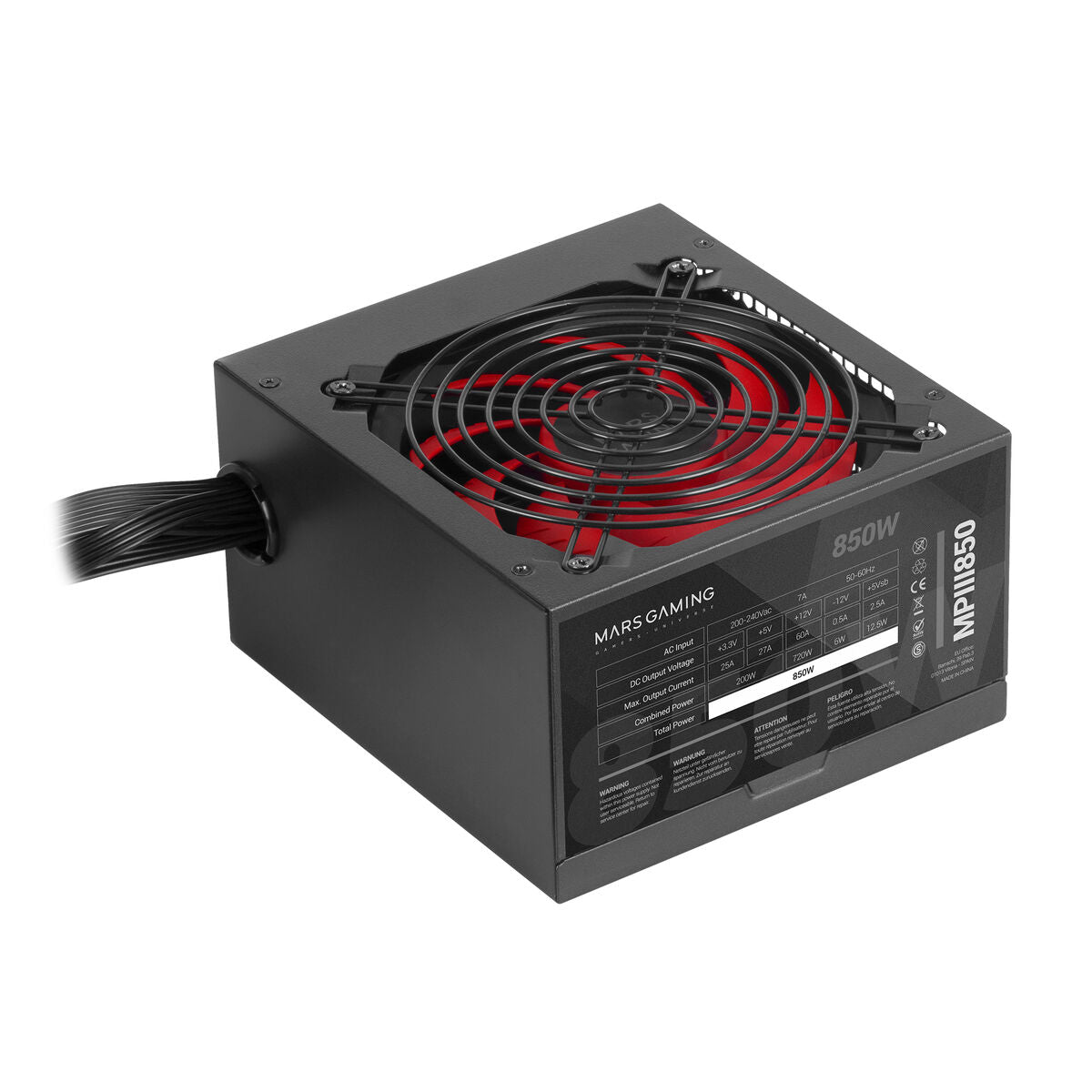 Power supply Mars Gaming MPIII850 ATX 850 W