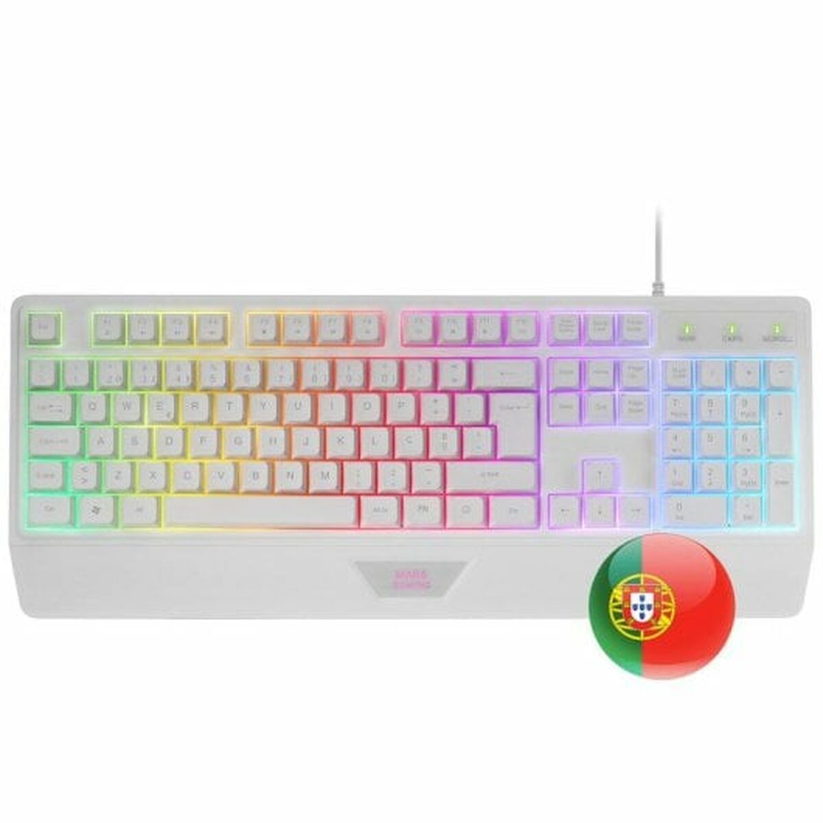 Keyboard Mars Gaming White