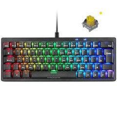 Gaming Keyboard Mars Gaming MKMINIPROYES Black Qwerty US