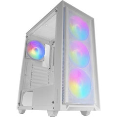 ATX Semi-tower Box Mars Gaming MCAIRW White