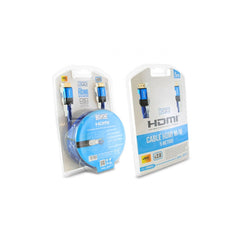 HDMI Cable 3GO CHDMI52 Black/Blue 5 m