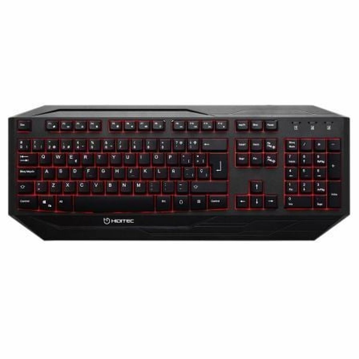 Gaming Keyboard Hiditec GKE010000 Black QWERTY