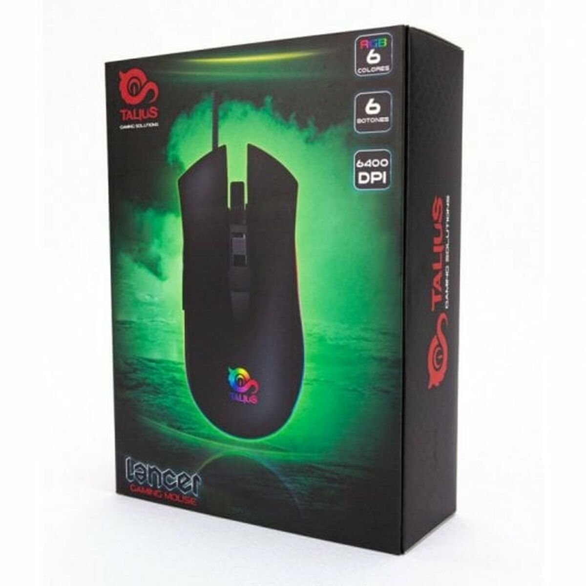 Mouse Talius Black 6400 dpi