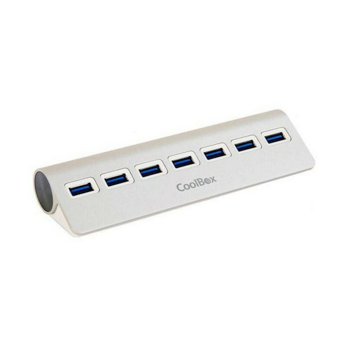 USB Hub CoolBox COO-HU7ALU3 Silver