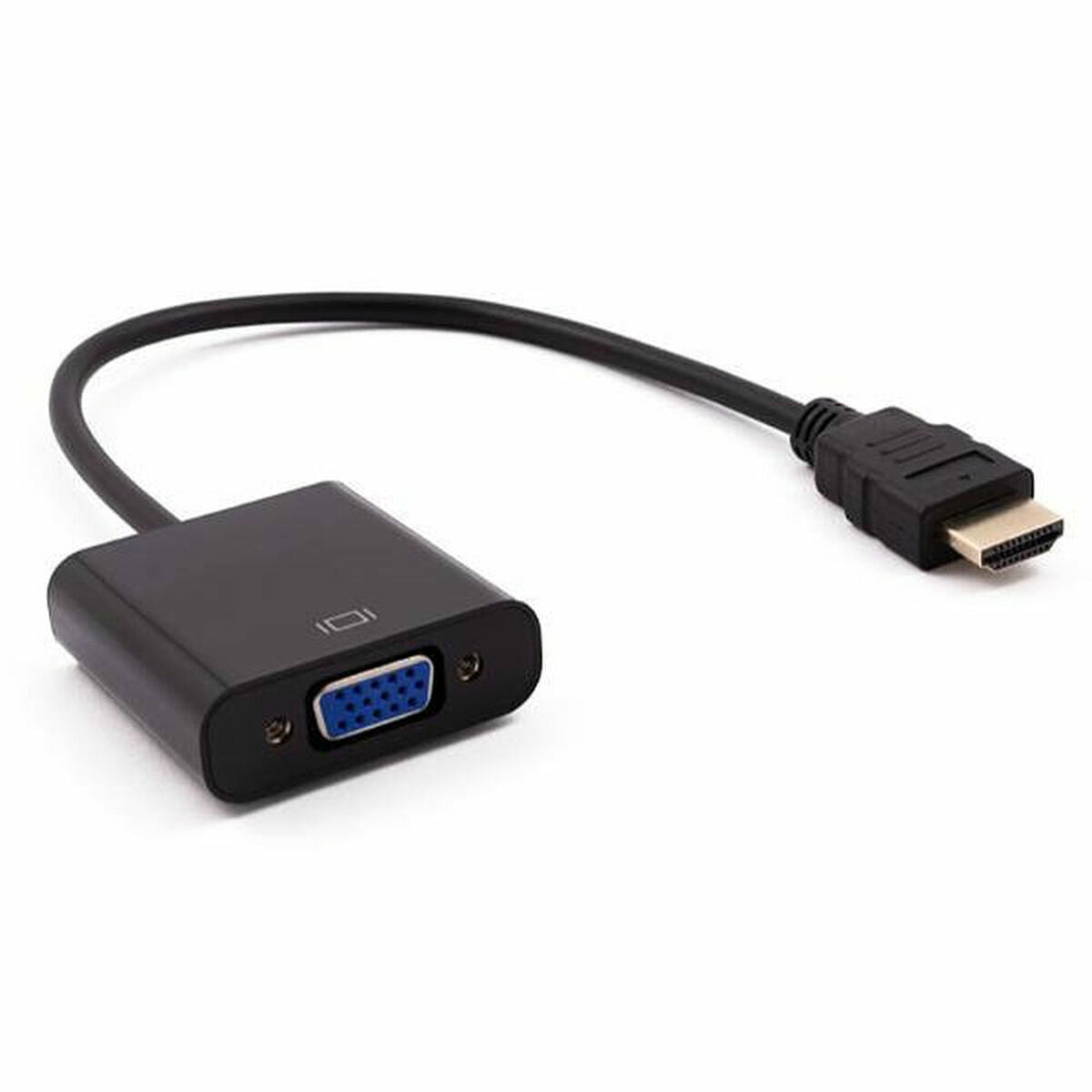 HDMI to VGA Adapter Nilox NXADAP01 15 cm Black Multicolour