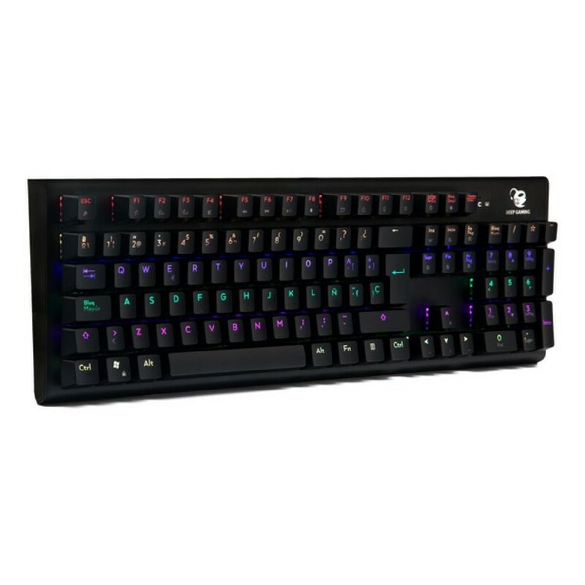 Gaming Keyboard CoolBox DeepSolid Spanish Qwerty QWERTY