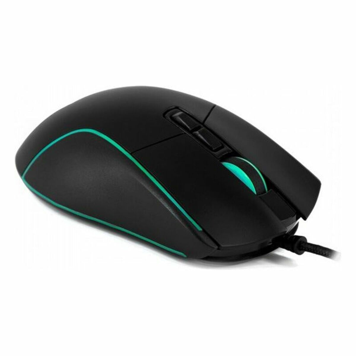 LED Gaming Mouse CoolBox DeepDarth RGB 6400 dpi 30 ips Black