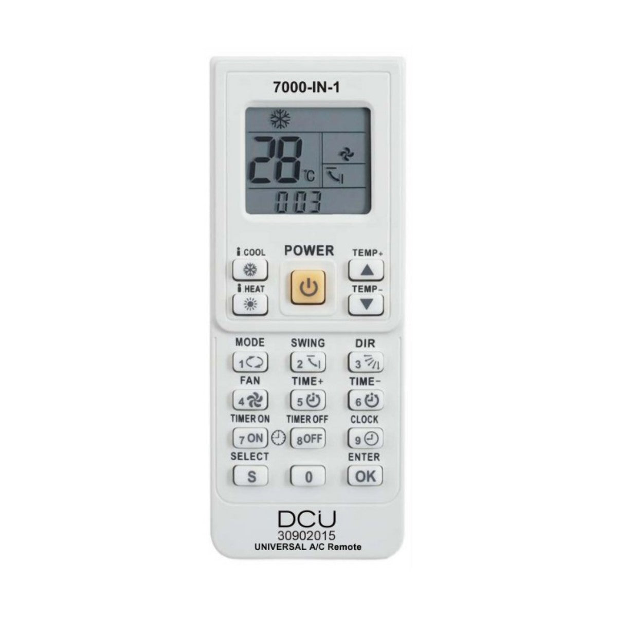 Universal Remote Control DCU 7000