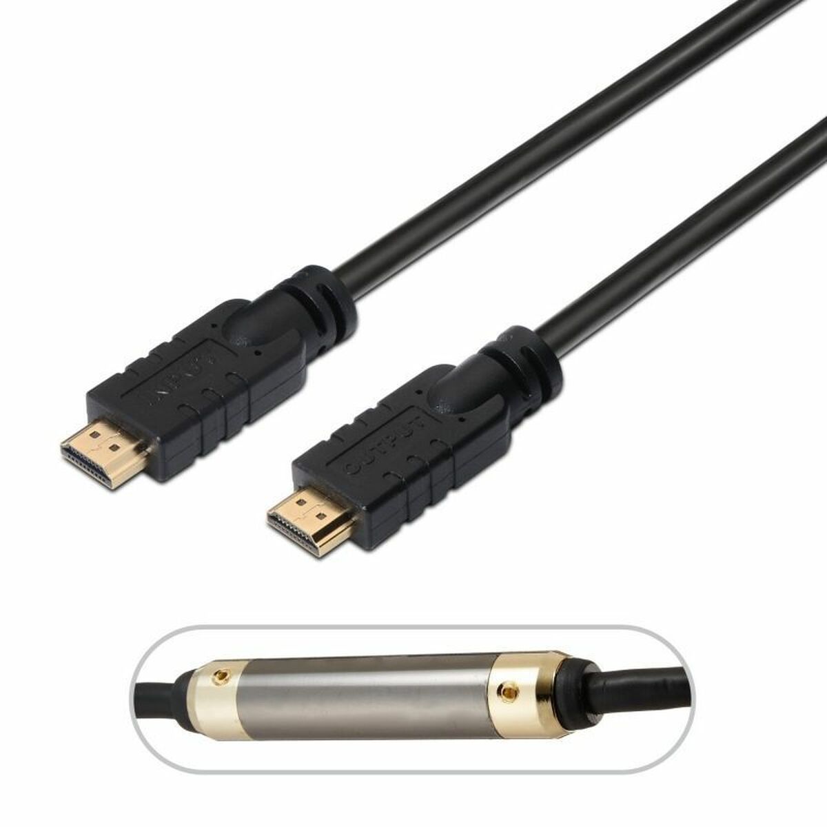 HDMI Cable Aisens A119-0104 20 m Black