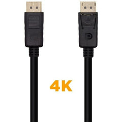 DisplayPort Cable Aisens A124-0387 Black 5 m