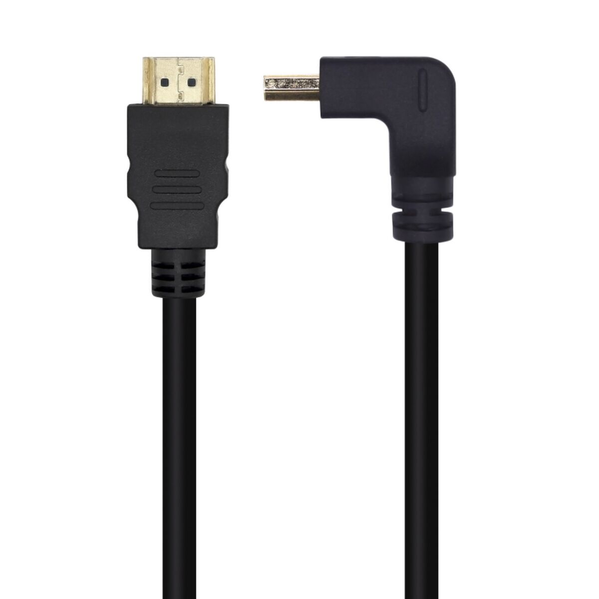 HDMI Cable Aisens A120-0456 Black 1 m