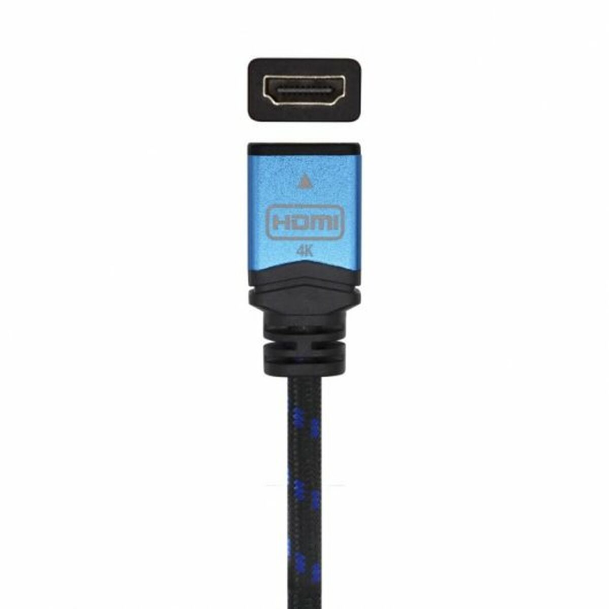 HDMI Cable Aisens A120-0452 Black Black/Blue 1 m