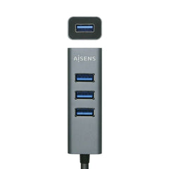 USB Hub Aisens A109-0508 Grey (1 Unit)