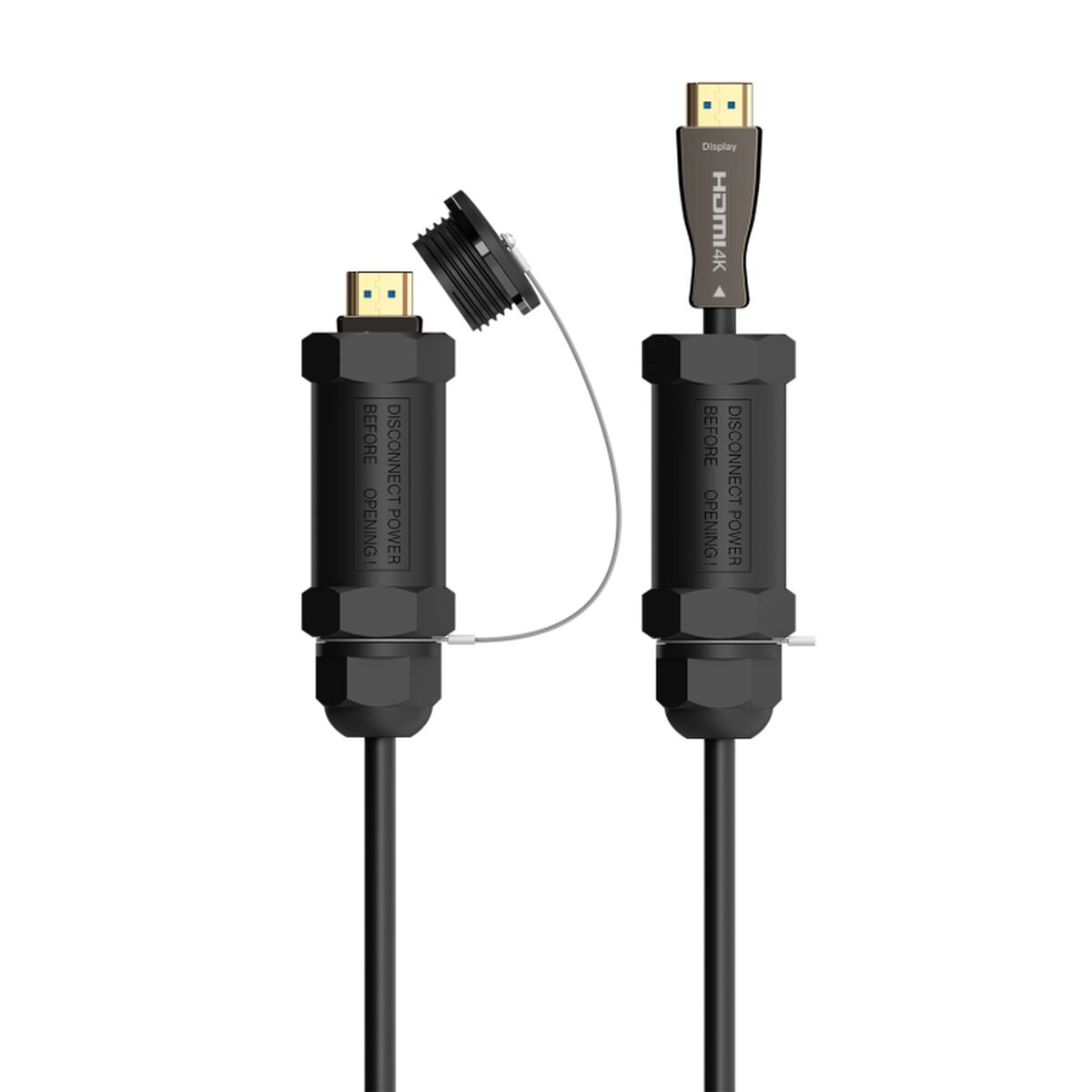 HDMI Cable Aisens A153-0612 30 m Black