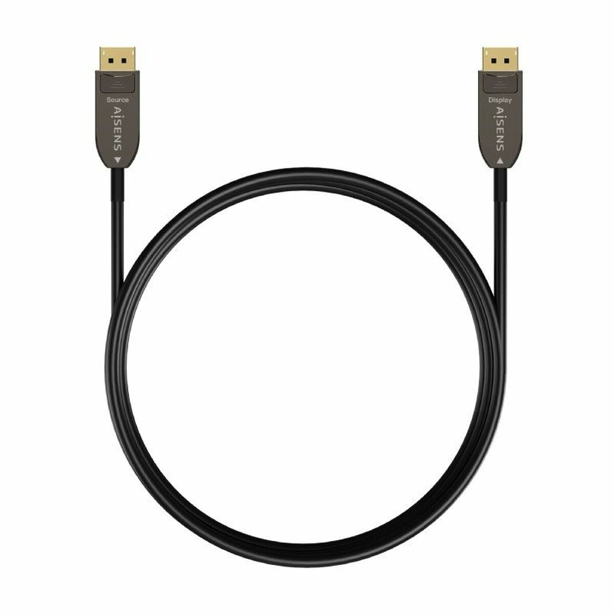 DisplayPort Cable Aisens A155-0606 Black 10 m