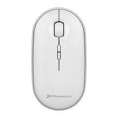 Optical Wireless Mouse Phoenix White 1600 dpi (1 Unit)