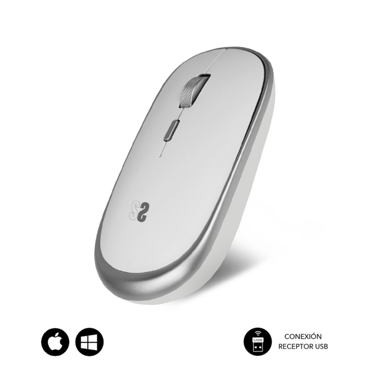 Mouse Subblim SUBMO-RFM0001 Silver