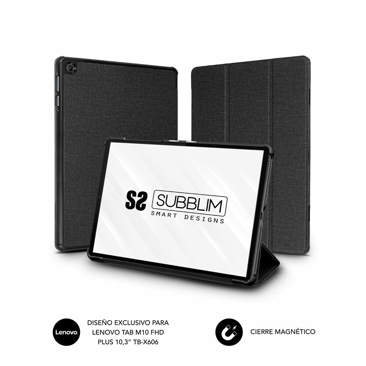 Tablet cover Subblim SUBCST-5SC110 Black 10,3"