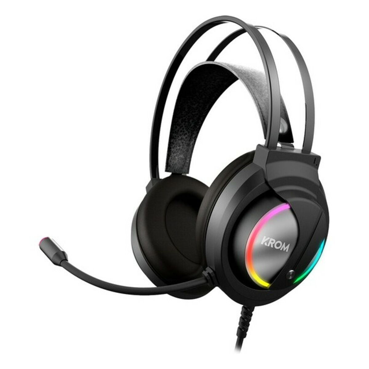 Gaming Headset with Microphone Krom Kappa RGB