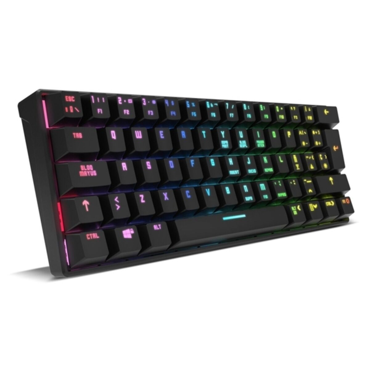 Gaming Keyboard Krom Kluster Spanish Qwerty