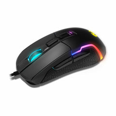 Mouse Krom Kick Black 6200 dpi RGB