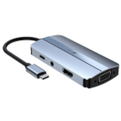 USB Hub LEOTEC Grey