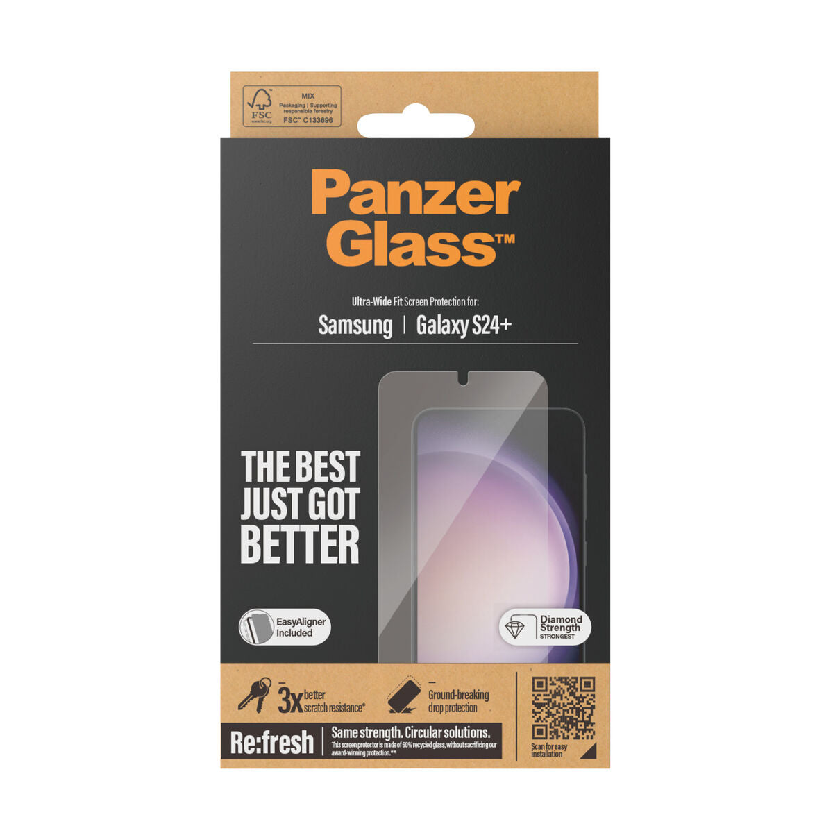 Screen Protector Panzer Glass 7351 Samsung Galaxy S24 Plus