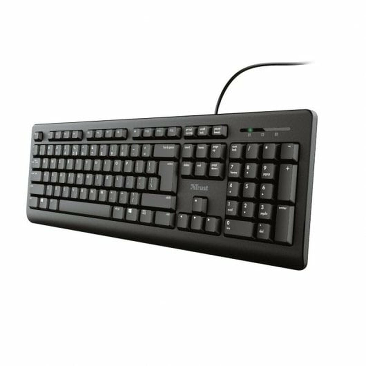 Keyboard Trust 23982 Black Spanish Qwerty