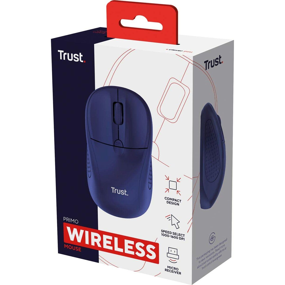 Optical Wireless Mouse Trust Primo