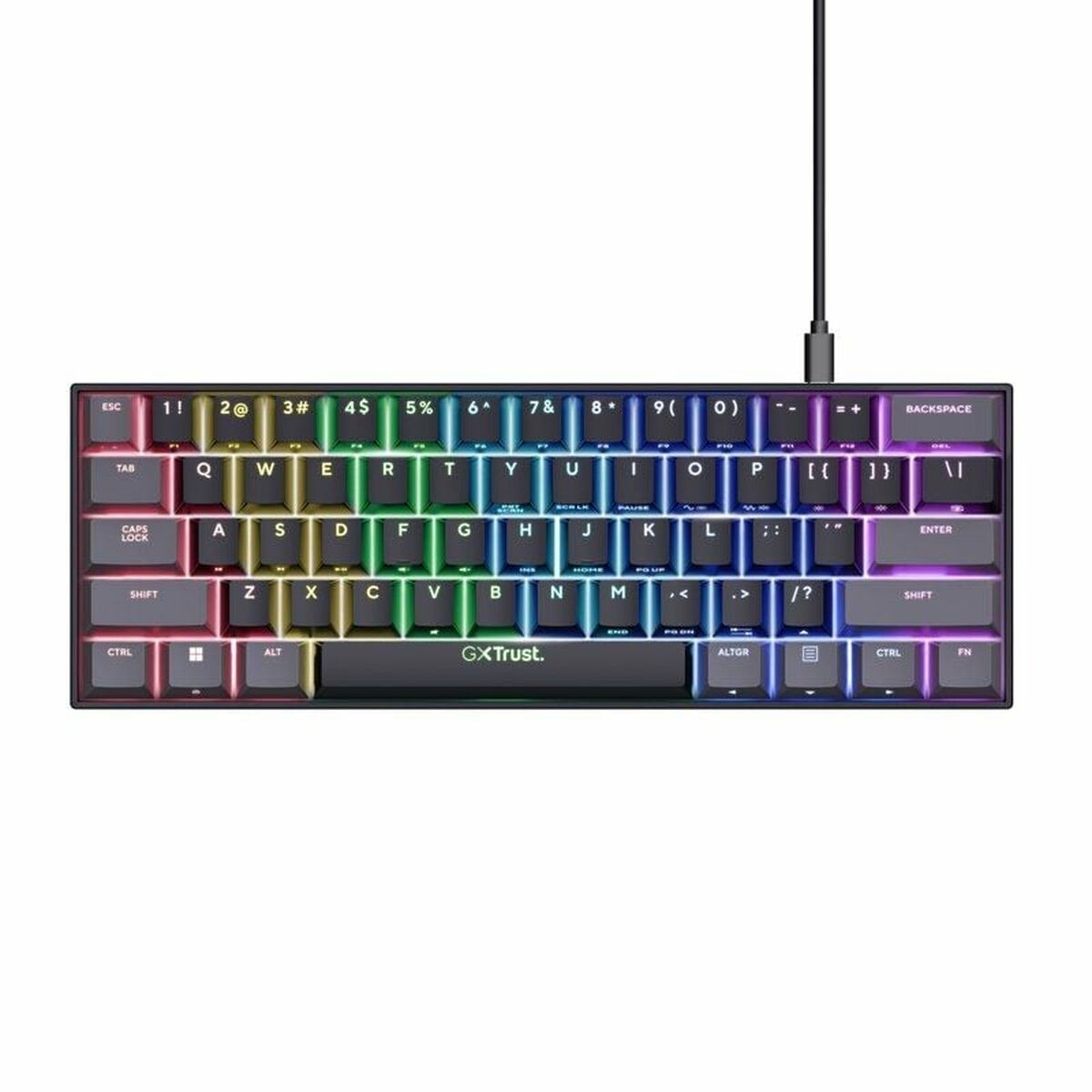 Mechanical keyboard Trust GXT 867 Acira Black