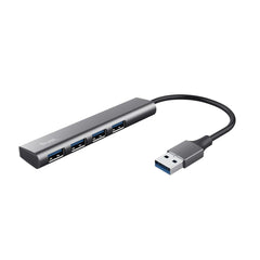 USB Hub Trust 24947 Grey Black/Grey (1 Unit)