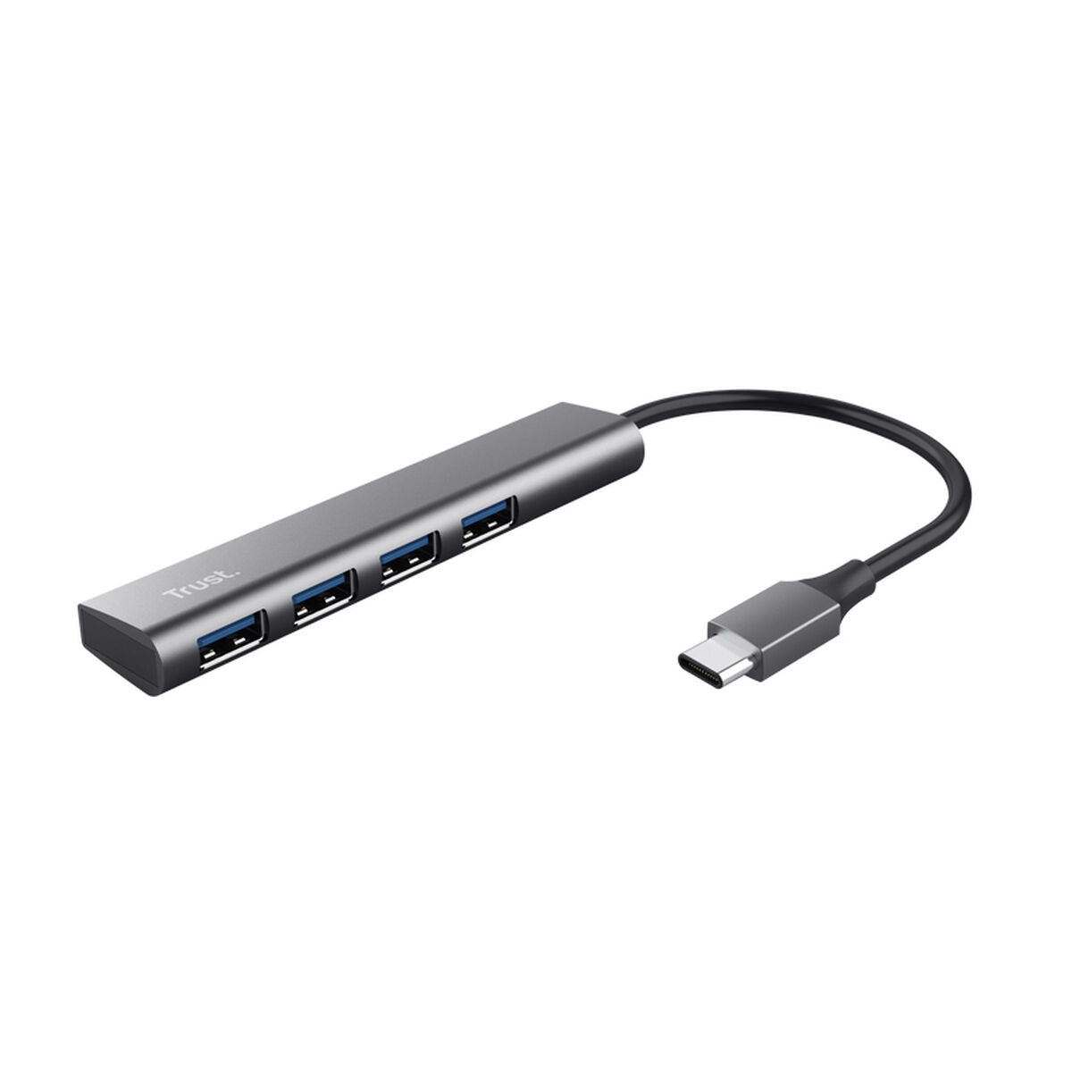 USB Hub Trust 24948 Grey (1 Unit)