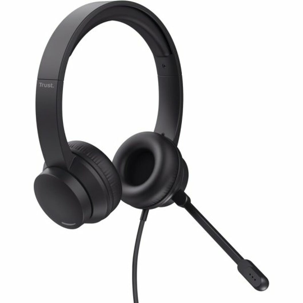 Headphones with Microphone Trust 25087 Black