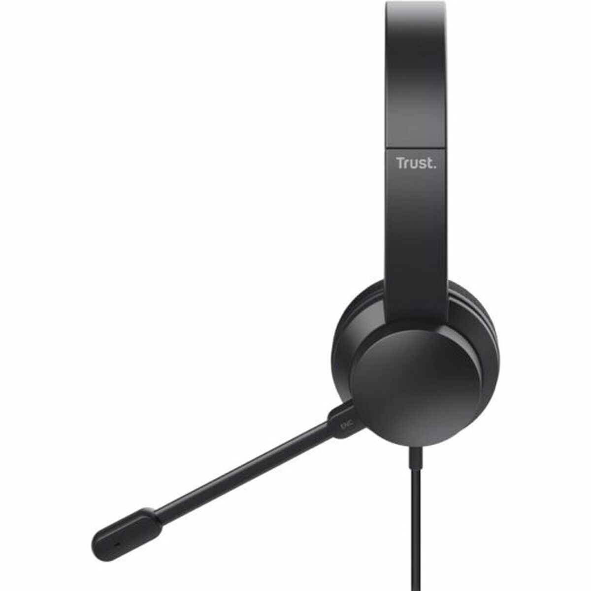 Headphones with Microphone Trust 25089 Black