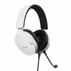 Gaming Headset with Microphone Trust GXT 490 White Black Multicolour Black/White