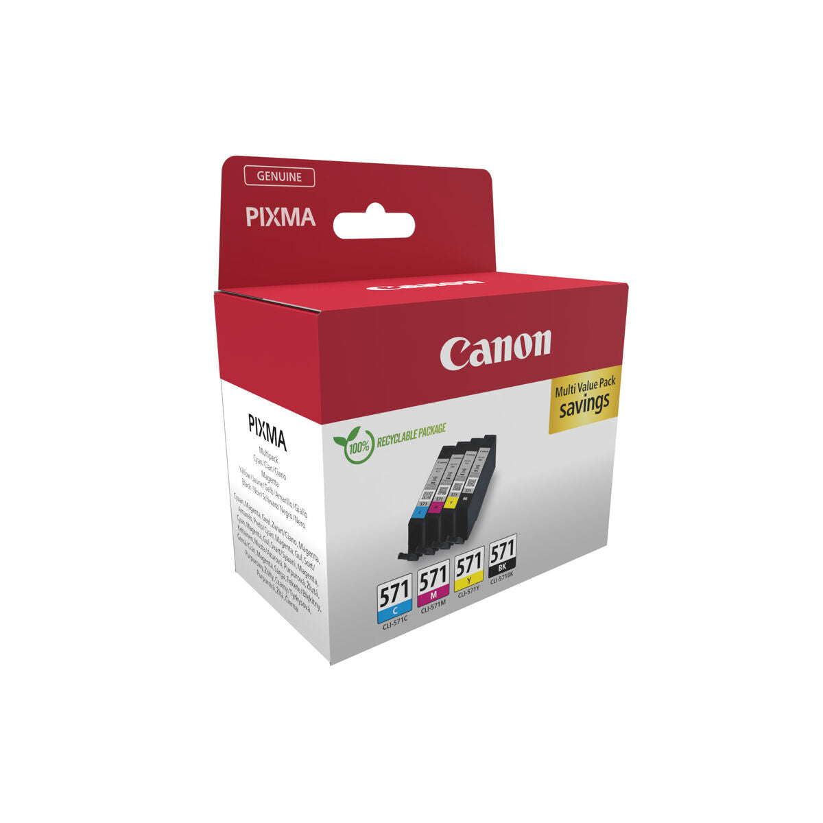 Original Ink Cartridge Canon 0386C008 Multicolour