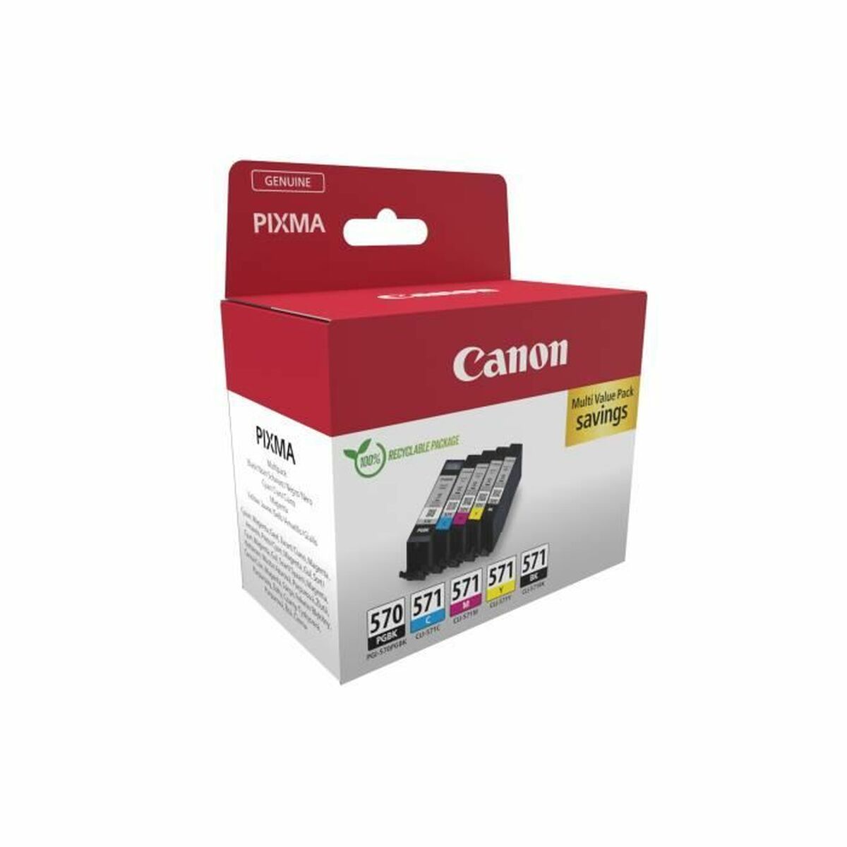 Original Ink Cartridge Canon 0372C006 Multicolour