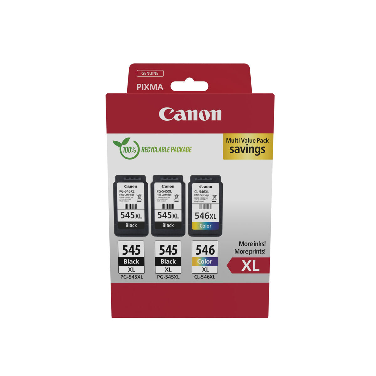 Original Ink Cartridge Canon 8286B013 Black/Cyan/Magenta/Yellow