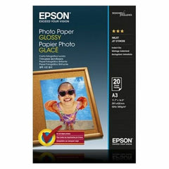 A3 Satin Photo Paper (20 sheets) Epson C13S042536 A3 20 Sheets (1 Unit)