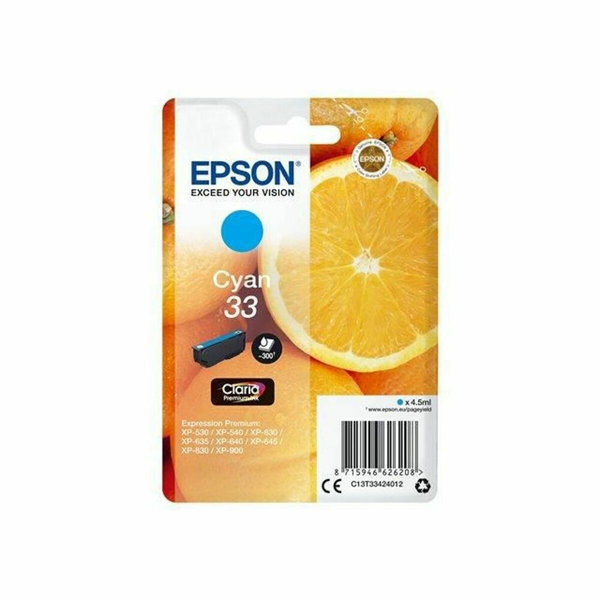 Compatible Ink Cartridge Epson EP62620 Cyan