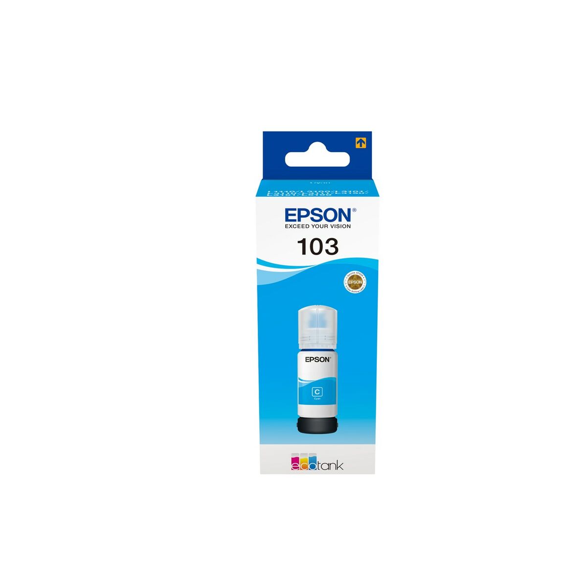 Ink for cartridge refills Epson 103 Blue Cyan