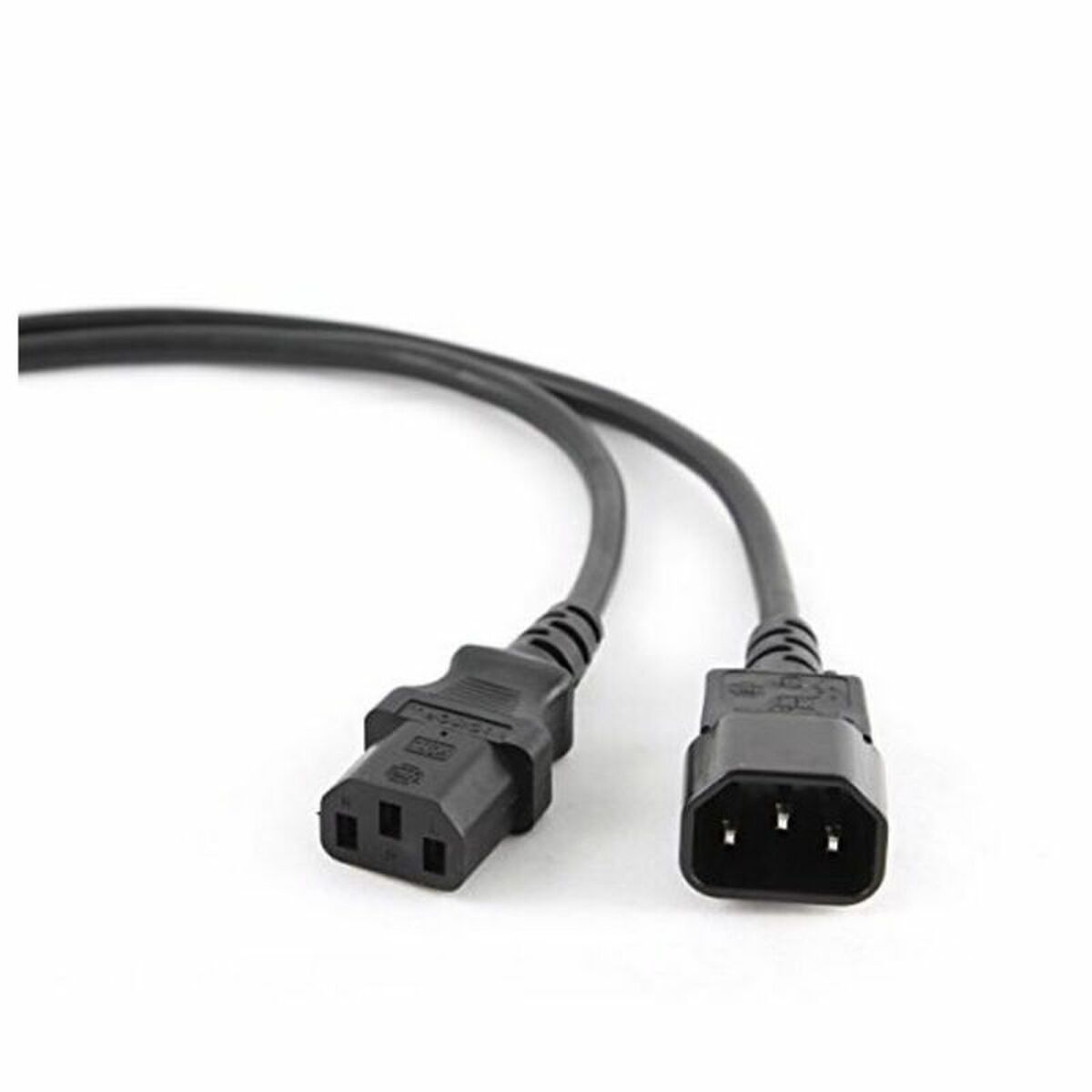 CPU – Monitor Power Cable GEMBIRD PC-189 Black (1,8 m)