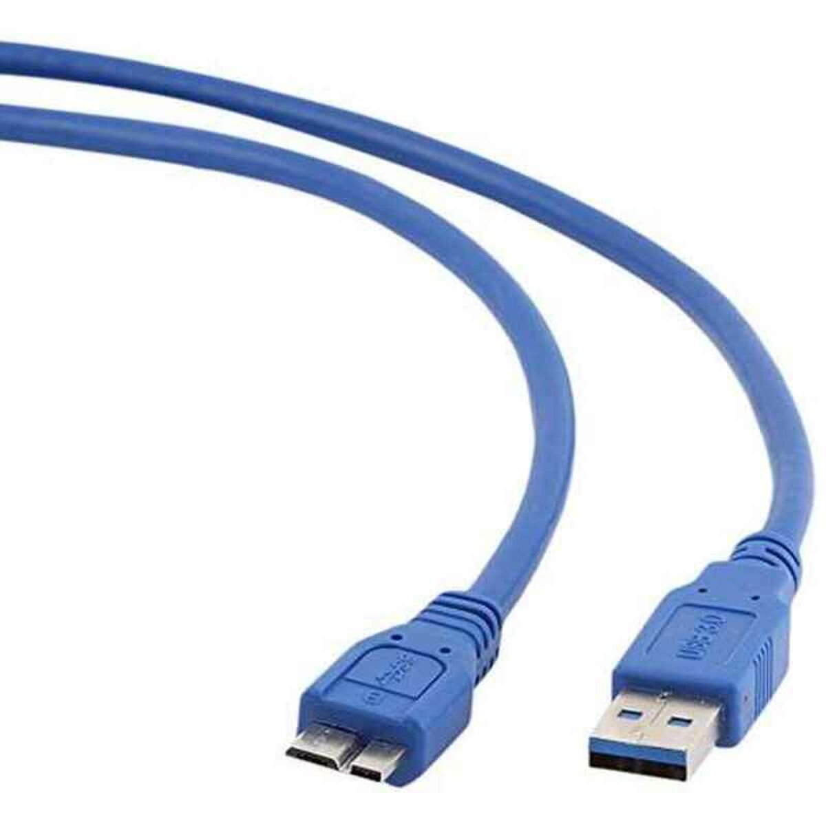 USB 3.0 A to Micro USB B Cable GEMBIRD CCP-mUSB3-AMBM-0.5M (0,5 m) Blue 50 cm