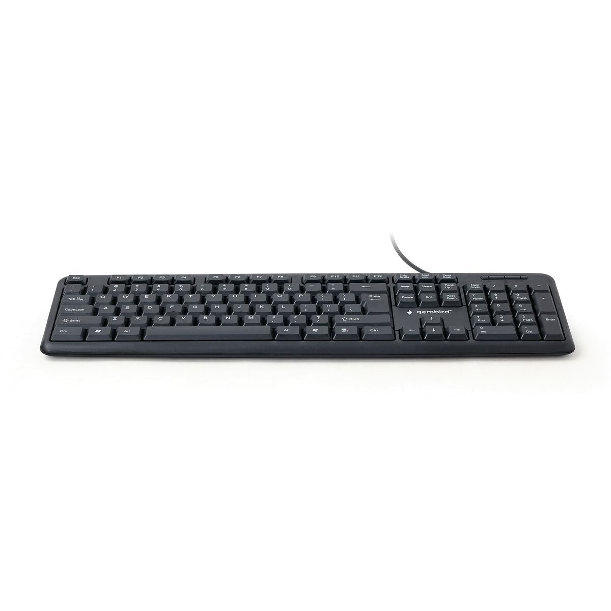 Keyboard GEMBIRD KB-U-103 Black Spanish Qwerty